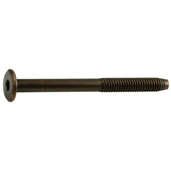 Midwest Fastener Binding Screw, 18 (Coarse) Thd Sz, Steel, 4 PK 37567